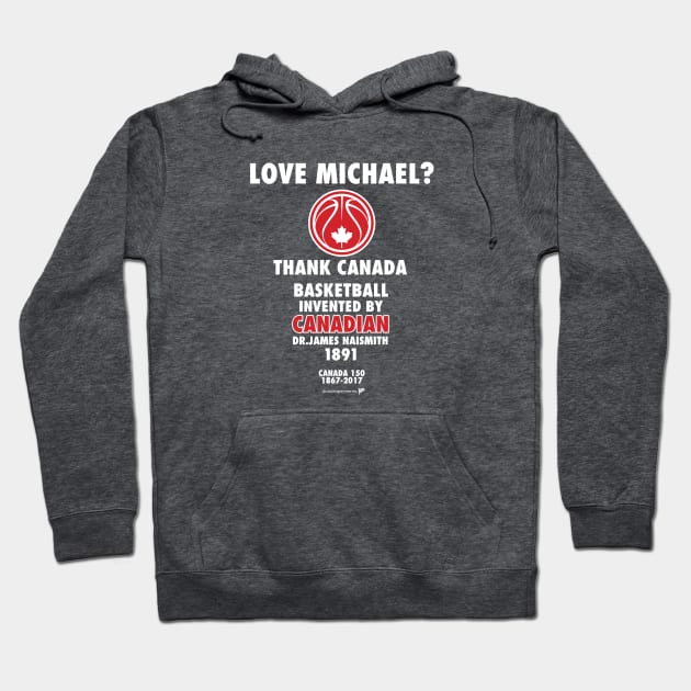 Canada150basketball/Michael Hoodie by trevorb74